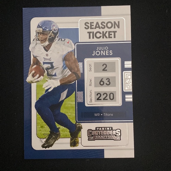 Julio Jones - 2021 panini contenders football #95 - Picture 1 of 2